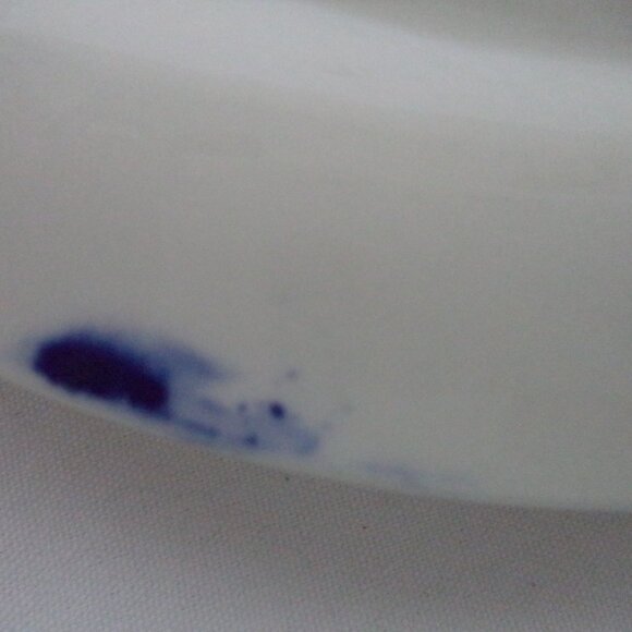 Mayer China Vintage Peacock Bird ceramic Set 2 floral Dinner Snack Salad 9" - Picture 9 of 14